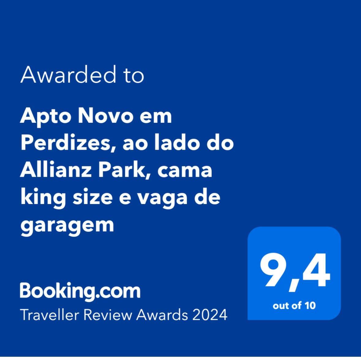 Apto Novo E Confortavel Em Perdizes, Ao Lado Do Allianz Park, Cama King Size São Paulo Exterior foto